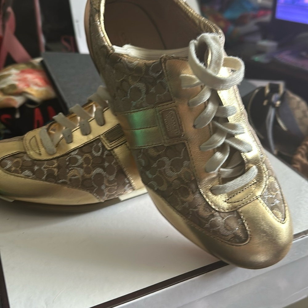 Coach sneakers size 8.5